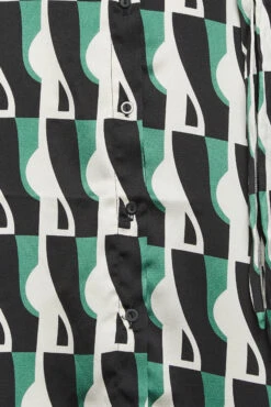 M&Co Black Geometric Print Tie Tunic Shirt Dress -M&Co Sales Store b1ecbd87 7f5f 4d 550609 Z scaled