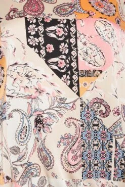 M&Co Pink Paisley Print Short Sleeve Blouse 11 M&Co Pink Paisley Print Short Sleeve Blouse -M&Co Sales Store b2389a88 657e 4e 550587 Z scaled