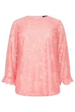 M&Co Light Pink Floral Lace Long Sleeve Blouse 12 M&Co Light Pink Floral Lace Long Sleeve Blouse -M&Co Sales Store b2ba9c59 69f9 47 550090 X scaled
