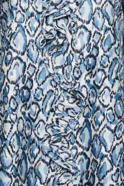 M&Co Blue Snake Print Tie Neck Blouse 11 M&Co Blue Snake Print Tie Neck Blouse -M&Co Sales Store b2bc1c5a 2f8b 42 550579 Z scaled