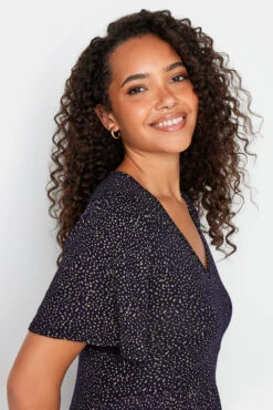 M&Co Navy Blue Polka Dot Maxi Dress 10 M&Co Navy Blue Polka Dot Maxi Dress -M&Co Sales Store b3b630d6 17ab 42 500584 D scaled