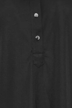 M&Co Black Half Placket Jersey Open Collar Shirt 11 M&Co Black Half Placket Jersey Open Collar Shirt -M&Co Sales Store b4ea1094 a092 4b 550526 Z scaled