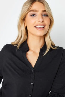 M&Co Black Cotton Shirt -M&Co Sales Store b4f47c97 6cf6 4c 500221 D scaled