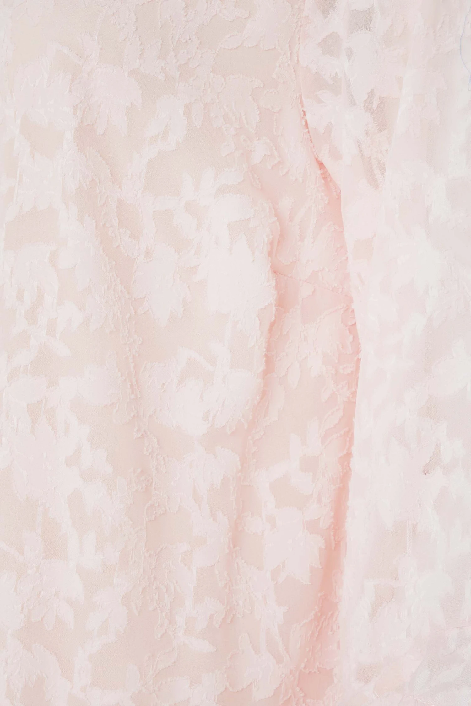 M&Co Pink Burnout Frill Sleeve Top 5 M&Co Pink Burnout Frill Sleeve Top - Image 5