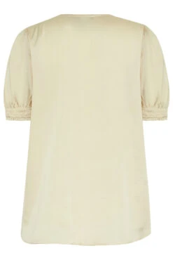 M&Co Cream Frill Satin Blouse 13 M&Co Cream Frill Satin Blouse -M&Co Sales Store b90efca8 cb2f 4a 550540 Y scaled