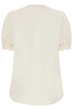 M&Co Ivory White Frill Blouse -M&Co Sales Store b925c198 749d 41 550603 Y scaled