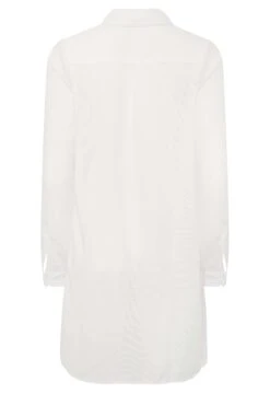 M&Co White Dipped Hem Shirt -M&Co Sales Store bbba1c4d 08b7 4c 550044 Y scaled