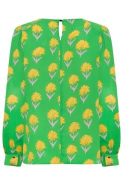 M&Co Green Floral Print Long Sleeve Blouse -M&Co Sales Store bda21b1e 4261 48 550583 Y scaled