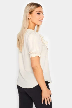 M&Co Ivory White Frill Blouse -M&Co Sales Store bf0364b7 f7df 49 550603 C scaled