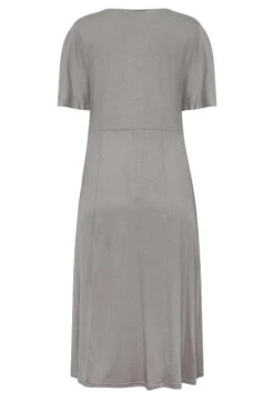 M&Co Grey Angel Sleeve Split Hem Midi Dress 13 M&Co Grey Angel Sleeve Split Hem Midi Dress -M&Co Sales Store bf403b46 a493 4f 550503 Y scaled