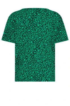 M&Co Green Leopard Print Tie Detail T-Shirt -M&Co Sales Store c13861ad b4a7 4a 500581 Y scaled