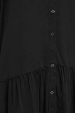 M&Co Black Satin Frill Hem Shirt -M&Co Sales Store c21753a9 f7ce 4f 550439 Z scaled
