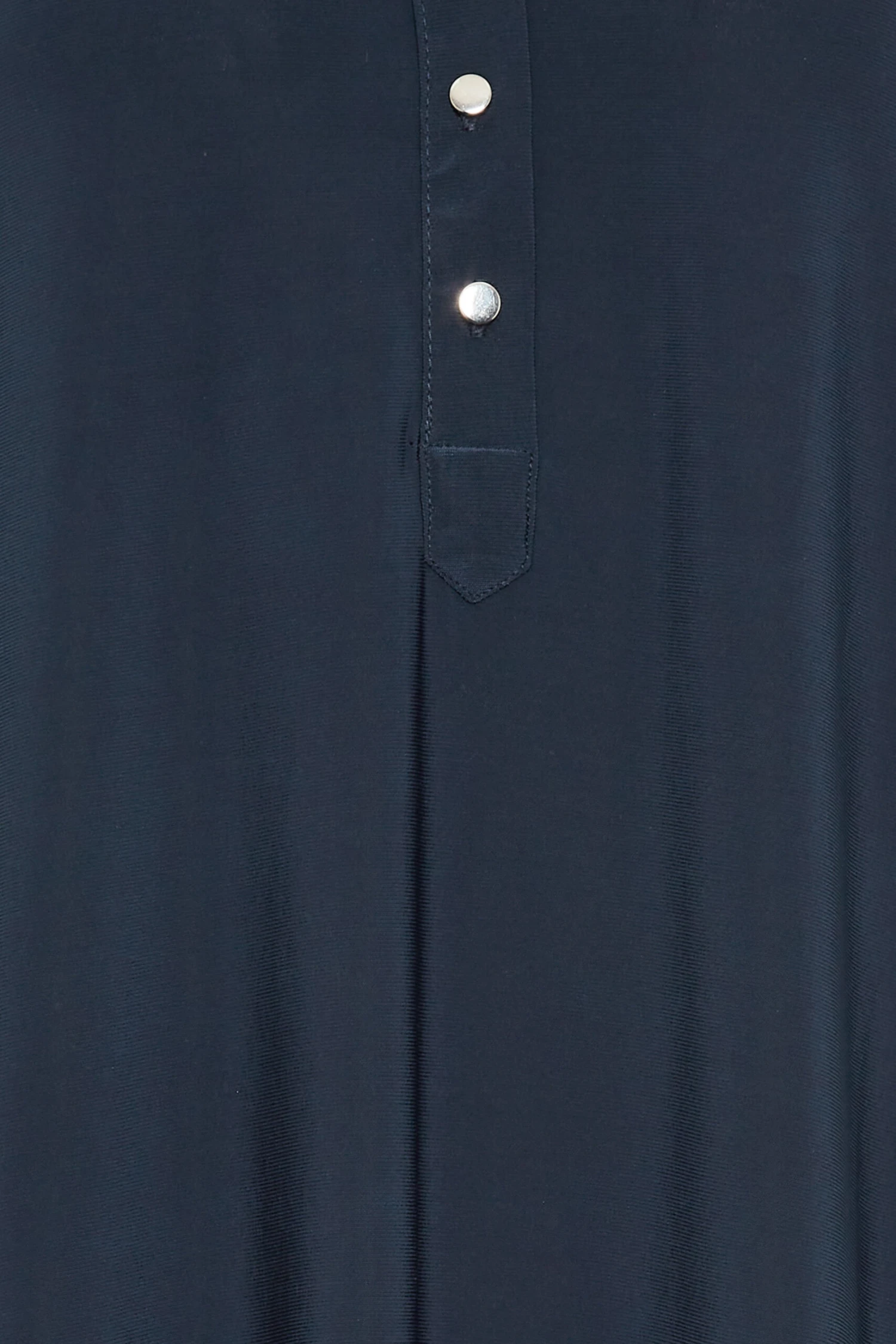 M&Co Navy Blue Half Placket Shirt 5 M&Co Navy Blue Half Placket Shirt - Image 5