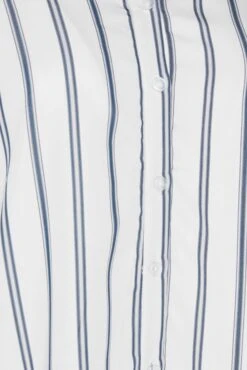 M&Co White & Navy Blue Stripe Tab Sleeve Shirt 11 M&Co White & Navy Blue Stripe Tab Sleeve Shirt -M&Co Sales Store c4c7fcc8 10ca 49 550219 Z scaled