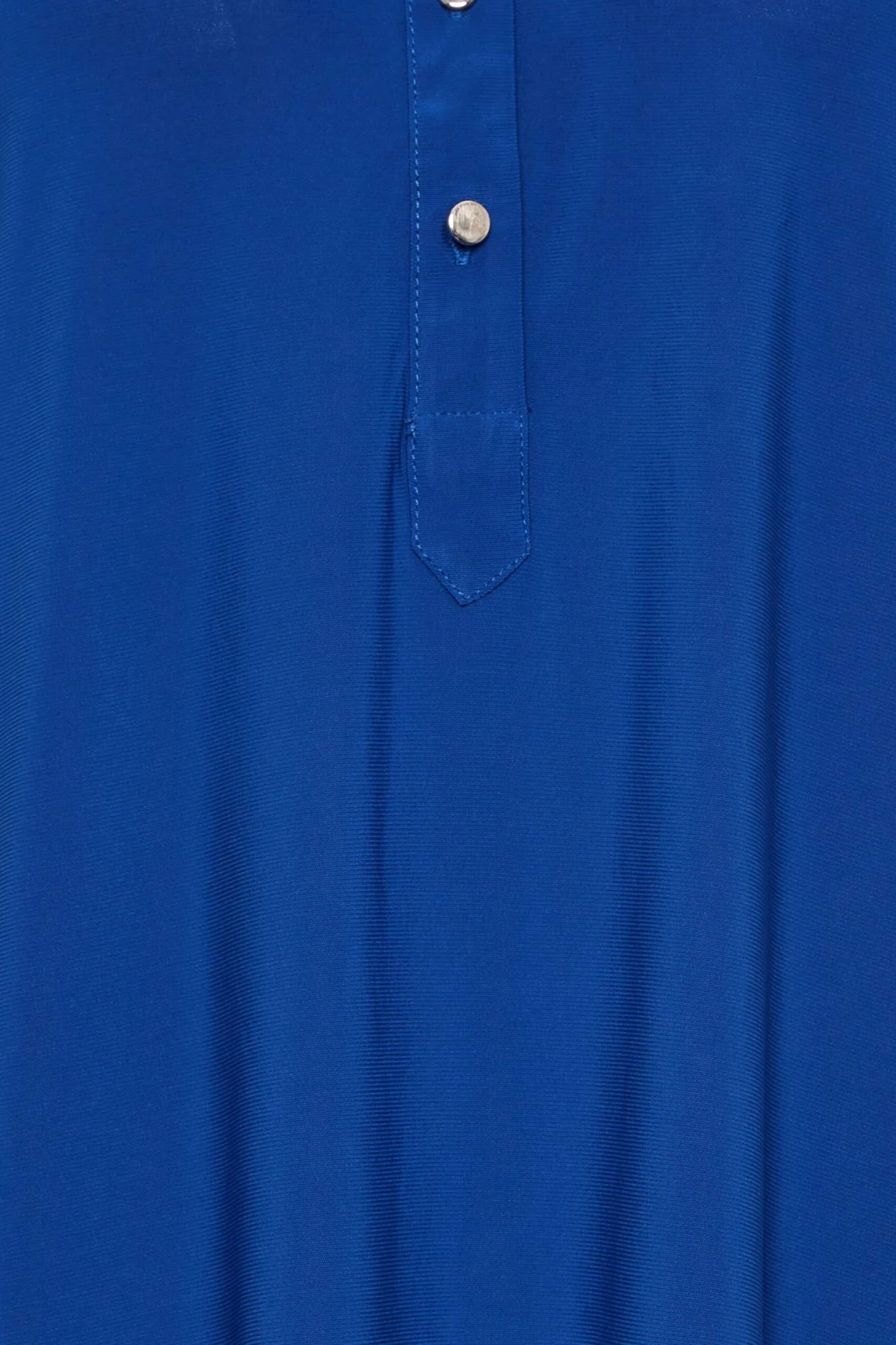 M&Co Blue Half Placket Jersey Shirt 6 M&Co Blue Half Placket Jersey Shirt - Image 6