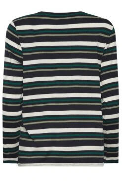 M&Co Green Teal Stripe Cotton Blend Long Sleeve Top 13 M&Co Green Teal Stripe Cotton Blend Long Sleeve Top -M&Co Sales Store c7ca1308 271a 44 500170 Y scaled