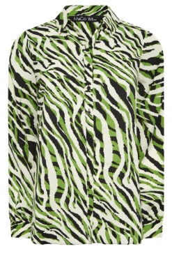 M&Co Green Zebra Print Long Sleeve Shirt 12 M&Co Green Zebra Print Long Sleeve Shirt -M&Co Sales Store c7f29f2d 4944 4b 550476 X scaled