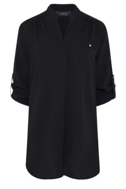M&Co Black Tab Sleeve Blouse 12 M&Co Black Tab Sleeve Blouse -M&Co Sales Store c833befa f32a 4e 550105 X scaled