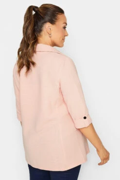 M&Co Pink Textured Blazer -M&Co Sales Store c9281a20 72a3 47 550613 C scaled