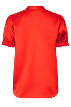 M&Co Red Frill Satin Blouse -M&Co Sales Store c942568b 84a5 4c 550181 Y scaled
