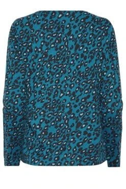 M&Co Blue Animal Print Notch Neck Cotton T-Shirt 13 M&Co Blue Animal Print Notch Neck Cotton T-Shirt -M&Co Sales Store c991b3ab 7ff9 4e 500214 Y scaled