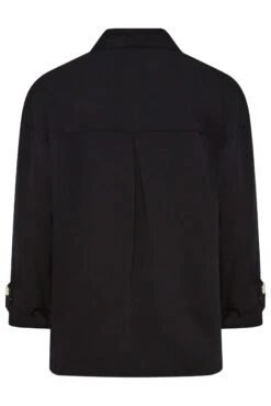 M&Co Black Statement Button Shirt 13 M&Co Black Statement Button Shirt -M&Co Sales Store cb10c430 fdd0 45 550070 Y scaled
