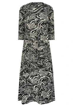 M&Co Black Zebra Print Button Through Midaxi Dress 12 M&Co Black Zebra Print Button Through Midaxi Dress -M&Co Sales Store cb2bb8b6 056f 46 550460 X scaled