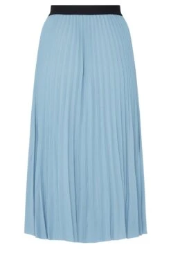 M&Co Blue Pleated Midi Skirt 9 M&Co Blue Pleated Midi Skirt -M&Co Sales Store cd482a98 6af2 46 550233 Y scaled