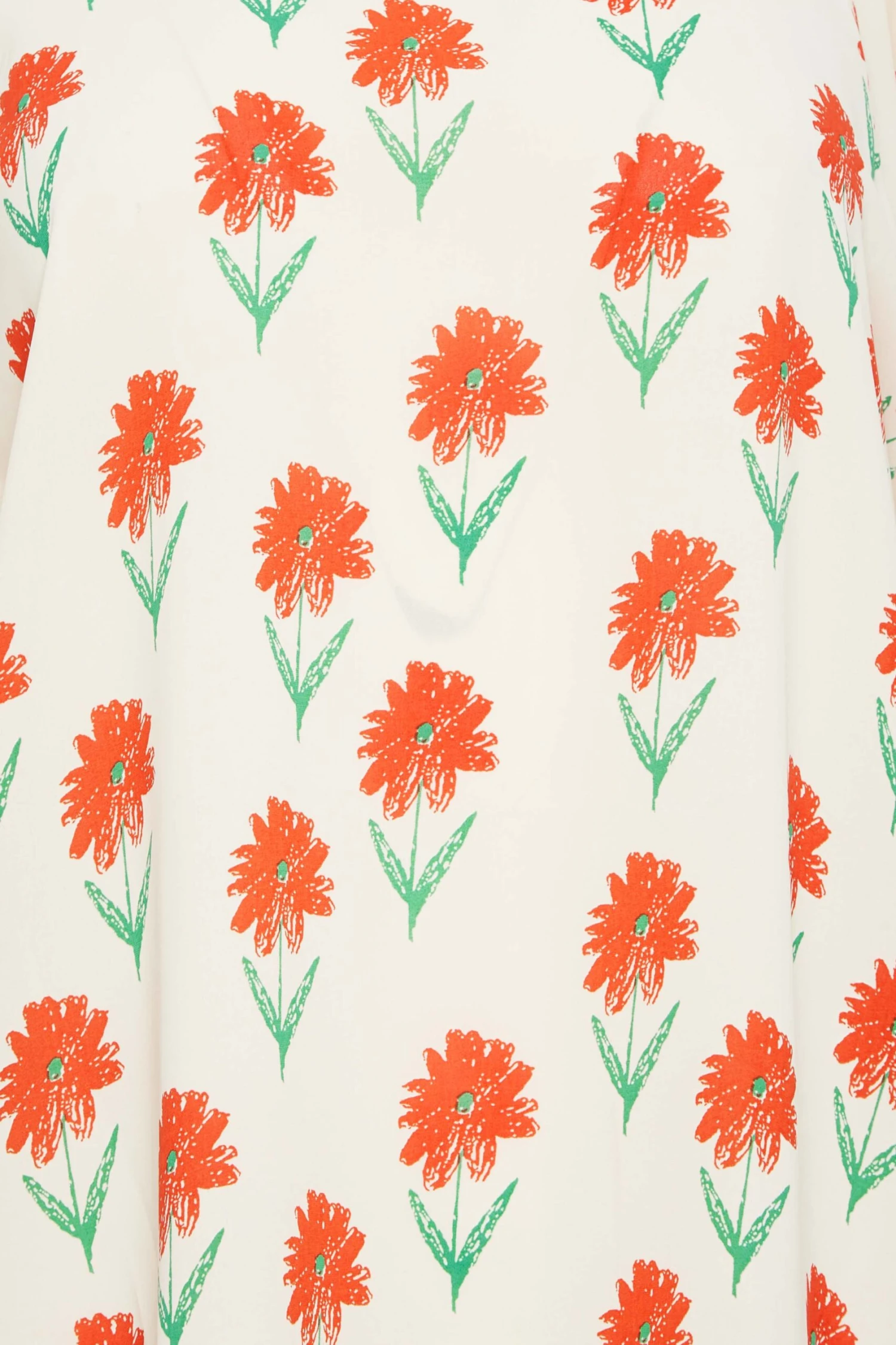 M&Co Ivory White Floral Print Long Sleeve Blouse 5 M&Co Ivory White Floral Print Long Sleeve Blouse - Image 5