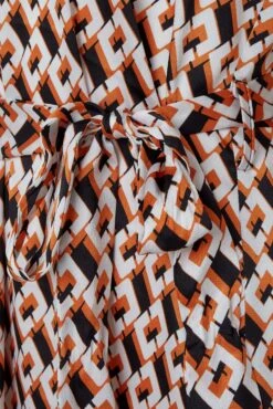 M&Co Orange Satin Geometric Print Tunic Dress 11 M&Co Orange Satin Geometric Print Tunic Dress -M&Co Sales Store cf0bf872 0d44 43 550019 Z scaled