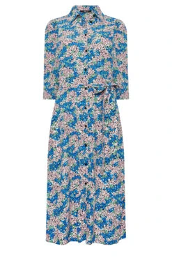 M&Co Blue Ditsy Floral Tie Belt Dress 12 M&Co Blue Ditsy Floral Tie Belt Dress -M&Co Sales Store cfaaba66 9db2 43 550404 X scaled