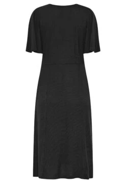 M&Co Black Angel Sleeve Split Hem Midi Dress 13 M&Co Black Angel Sleeve Split Hem Midi Dress -M&Co Sales Store d0409cf3 d1b1 41 550495 Y scaled