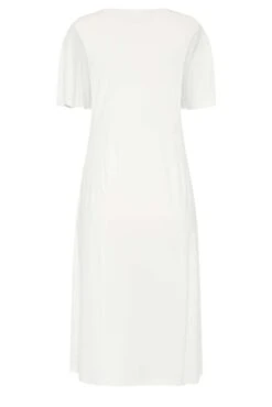 M&Co White Angel Sleeve Split Hem Midi Dress -M&Co Sales Store d1437801 4810 4c 550497 Y scaled