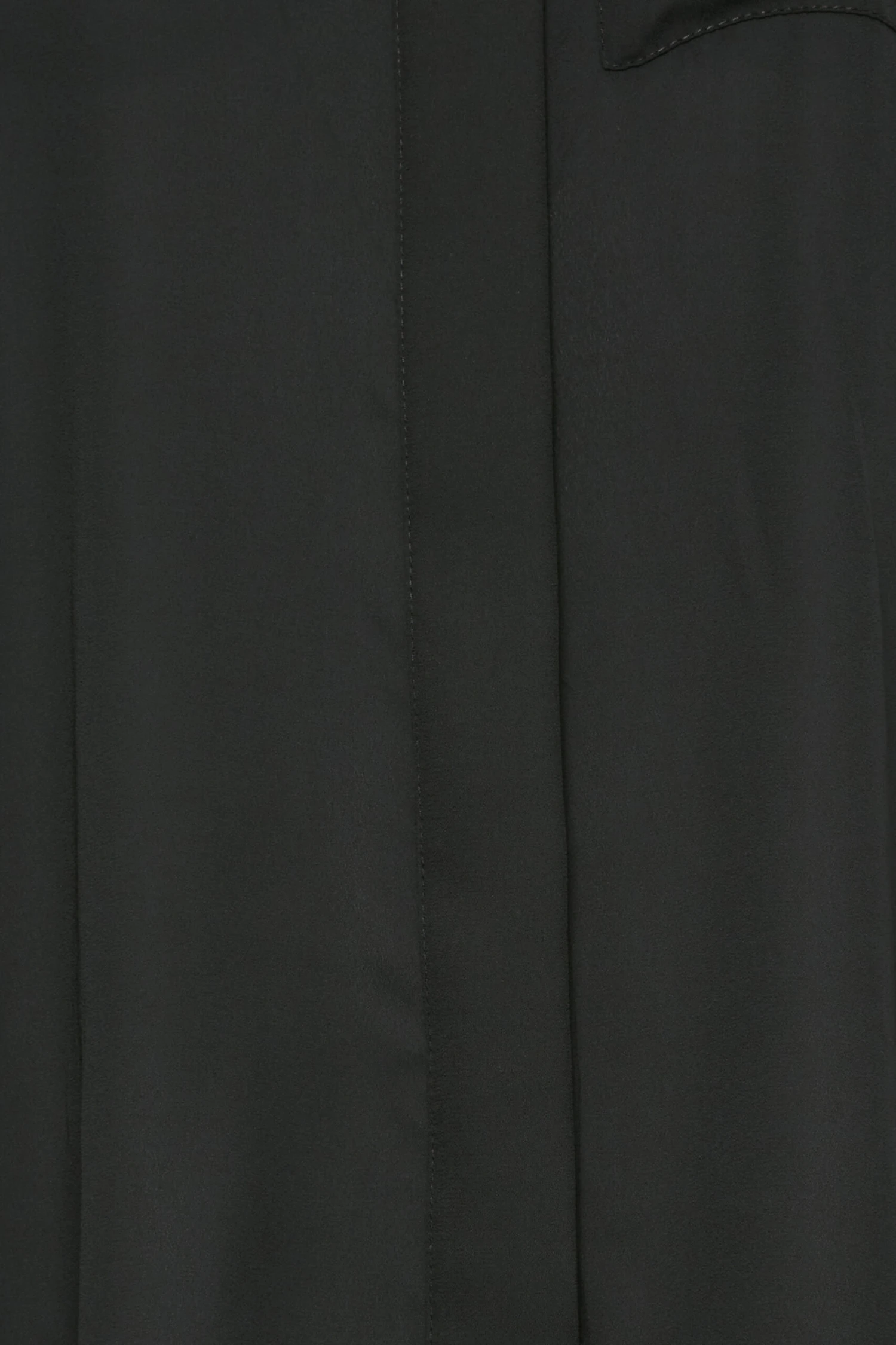 M&Co Black Satin Contrast Panel Shirt 5 M&Co Black Satin Contrast Panel Shirt - Image 5