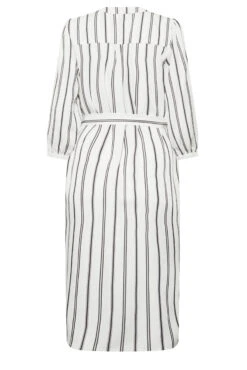 M&Co White Stripe Print Tie Waist Tunic Dress 13 M&Co White Stripe Print Tie Waist Tunic Dress -M&Co Sales Store d5fdd309 ef35 4f 550053 Y scaled