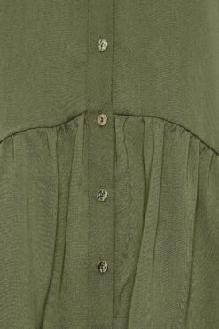 M&Co Khaki Green Frill Hem Shirt 11 M&Co Khaki Green Frill Hem Shirt -M&Co Sales Store d66c8f4d c370 40 550040 Z scaled