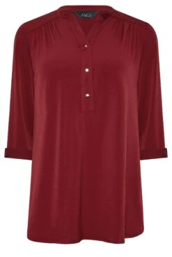 M&Co Red Placket Jersey Shirt 12 M&Co Red Placket Jersey Shirt -M&Co Sales Store d871083a 6790 47 550154 X scaled