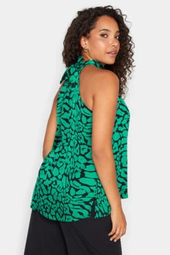 M&Co Black Animal Print Halterneck Blouse 10 M&Co Black Animal Print Halterneck Blouse -M&Co Sales Store da6fe0b2 13e5 45 550596 D scaled