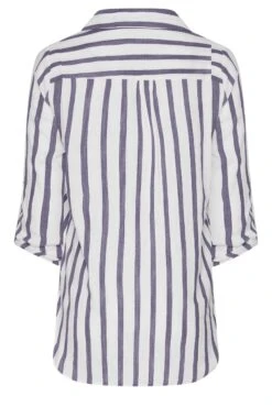 M&Co White Stripe Tab Sleeve Shirt 13 M&Co White Stripe Tab Sleeve Shirt -M&Co Sales Store da84bd99 b431 46 550218 Y scaled