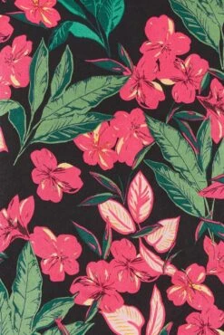 M&Co Black Floral Print Puff Sleeve Blouse -M&Co Sales Store daeea452 ecd7 4d 550563 Z scaled