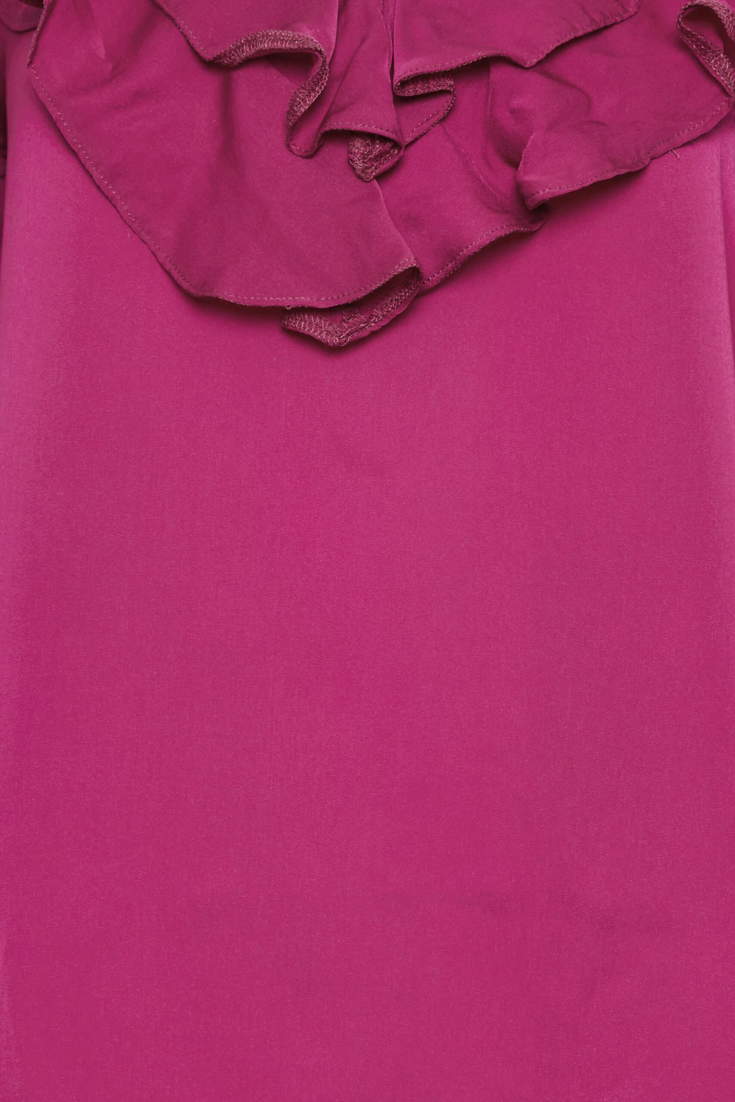 M&Co Purple Frill Front Blouse 5 M&Co Purple Frill Front Blouse - Image 5