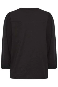 M&Co Black Button Through Cotton Shirt -M&Co Sales Store dbadb262 f01e 4c 500291 Y scaled