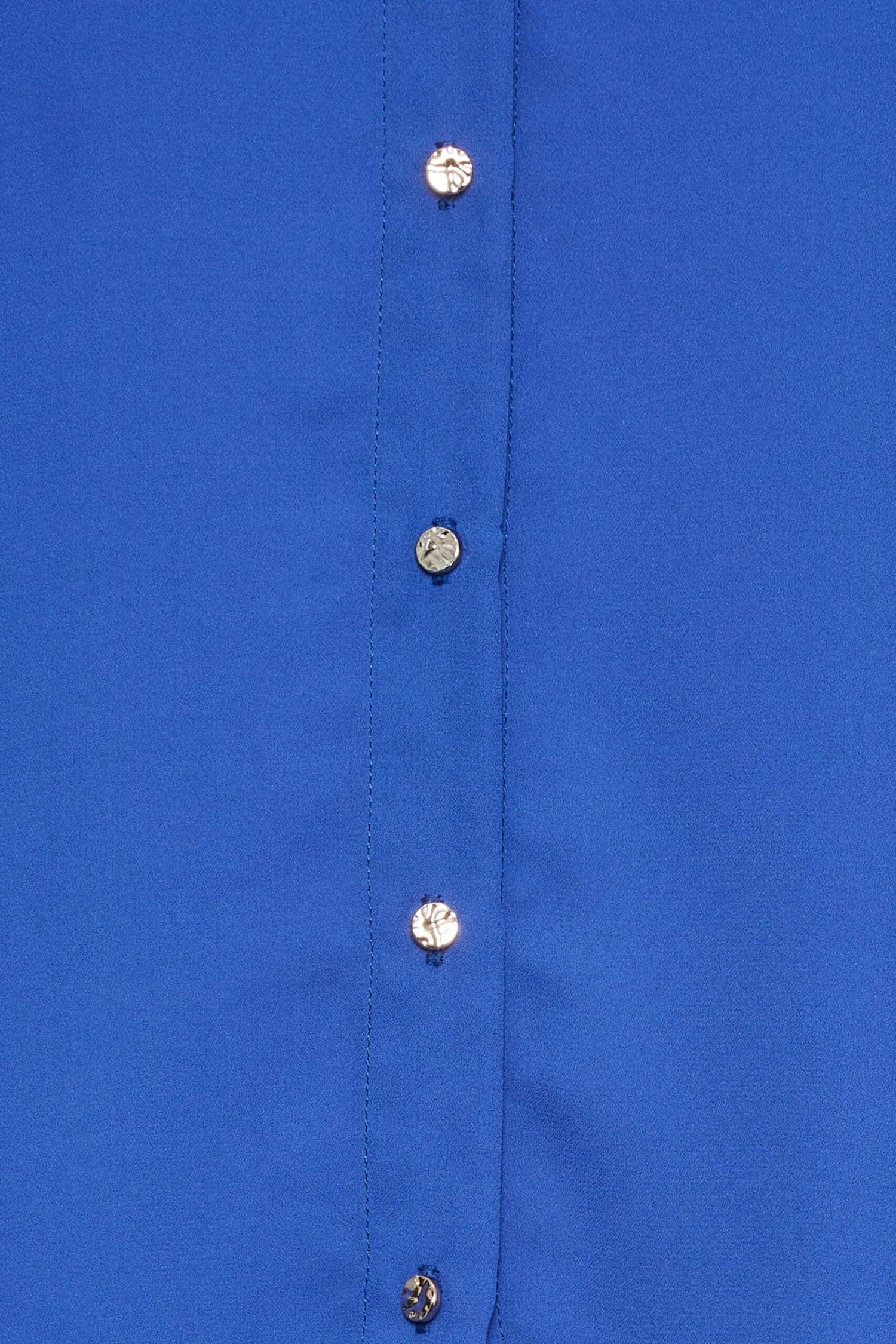 M&Co Cobalt Blue Button Through Tunic Shirt 5 M&Co Cobalt Blue Button Through Tunic Shirt - Image 5