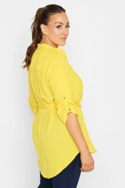 M&Co Yellow Tie Waist Blouse -M&Co Sales Store de36c620 2ef2 4b 550659 C scaled