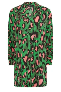M&Co Dark Green Leopard Print Blouse 12 M&Co Dark Green Leopard Print Blouse -M&Co Sales Store de4cb5da 4ca4 47 550473 X scaled