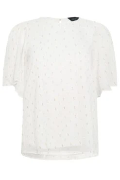 M&Co White Glitter Detail Blouse -M&Co Sales Store def69c99 2ec9 41 550626 RX scaled