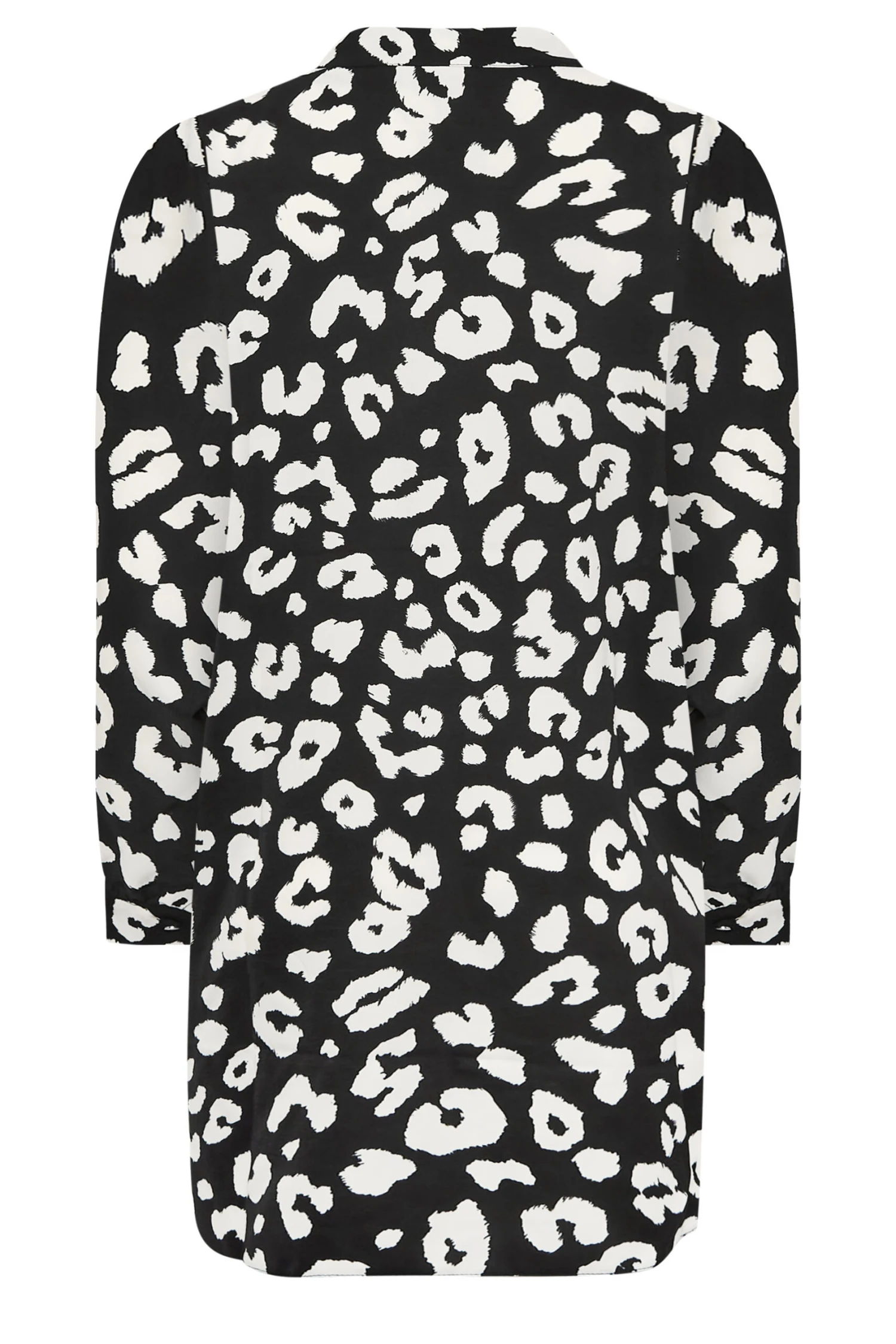 M&Co Black Leopard Print Blouse 7 M&Co Black Leopard Print Blouse - Image 7