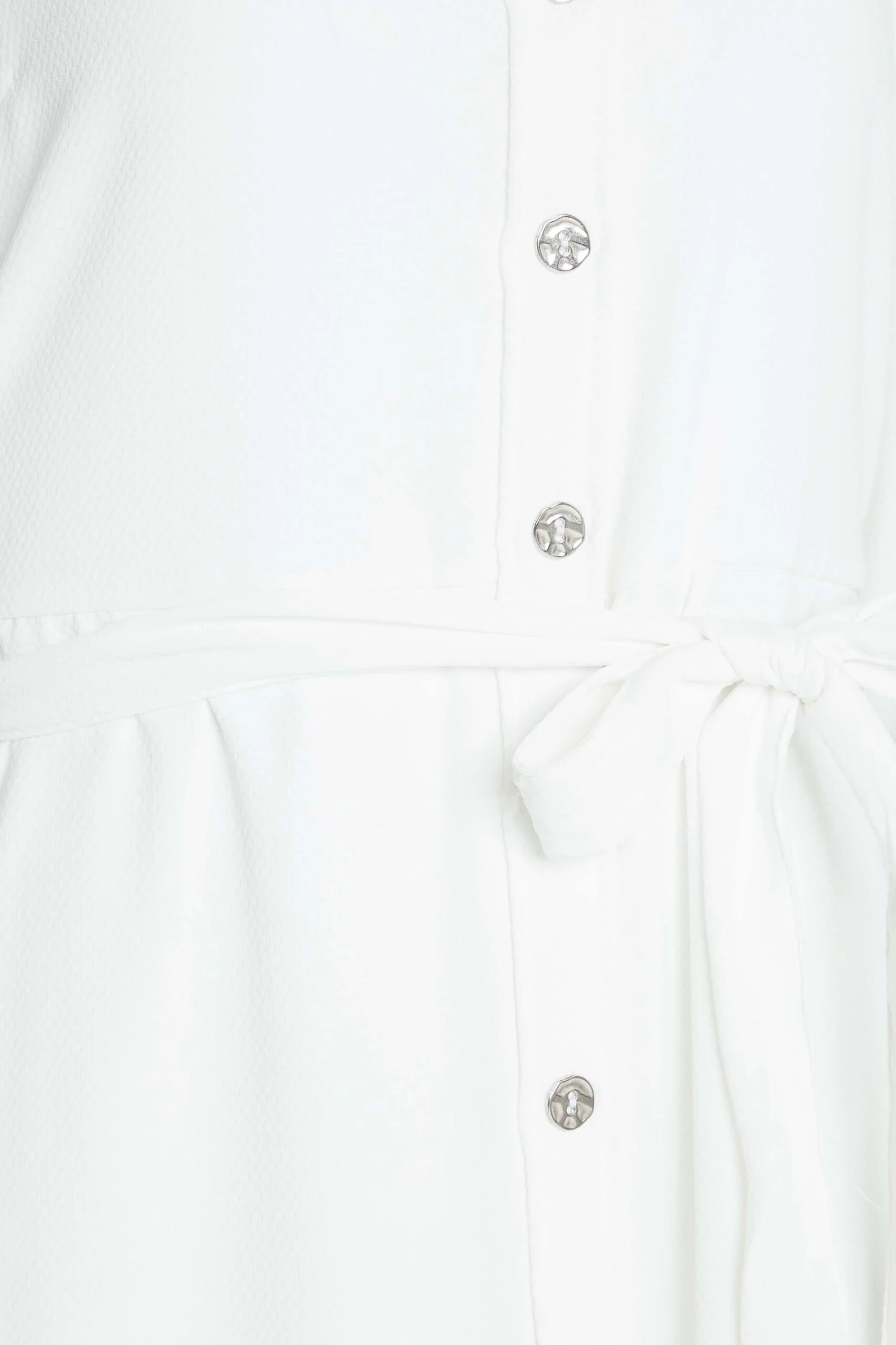 M&Co White Tie Waist Shirt Dress 5 M&Co White Tie Waist Shirt Dress - Image 5