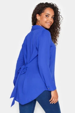 M&Co Cobalt Blue Button Through Tunic Shirt 9 M&Co Cobalt Blue Button Through Tunic Shirt -M&Co Sales Store e2f59526 e96e 45 550311 C scaled