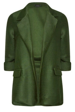M&Co Khaki Green Textured Blazer 12 M&Co Khaki Green Textured Blazer -M&Co Sales Store e32673fa d34b 40 550611 X scaled
